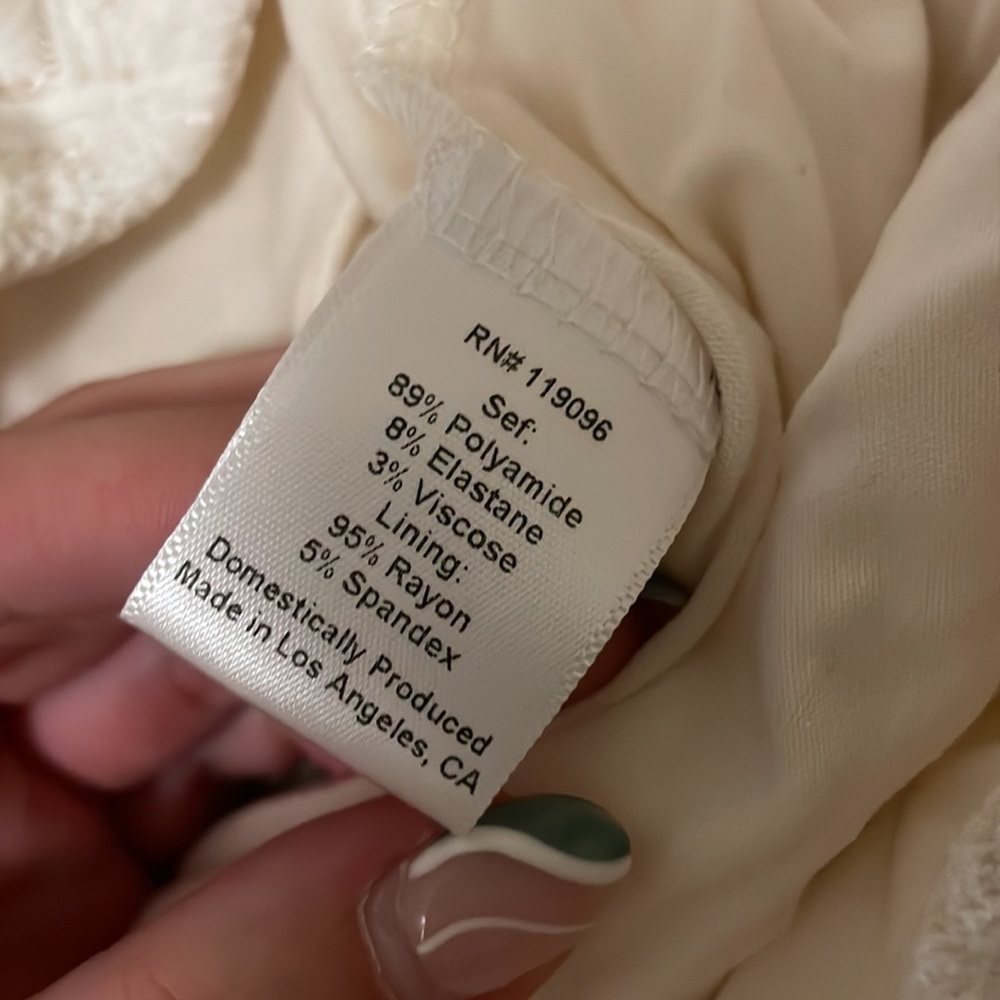 NWT Nightcap Off the Shoulder Lace Bodysuit - Picture 5 of 5